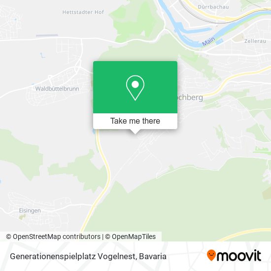 Карта Generationenspielplatz Vogelnest