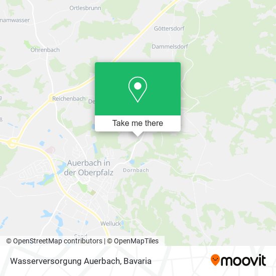 Wasserversorgung Auerbach map