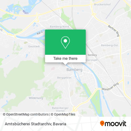 Amtsbücherei Stadtarchiv map