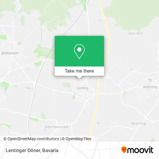 Карта Lentinger Döner