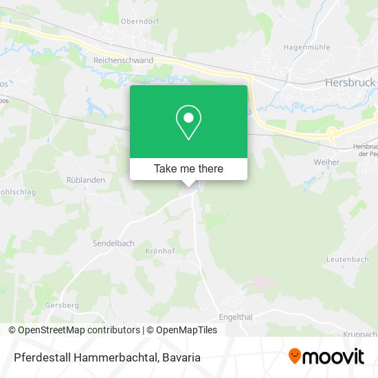 Pferdestall Hammerbachtal map