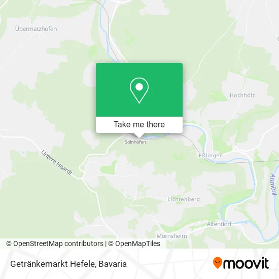 Карта Getränkemarkt Hefele