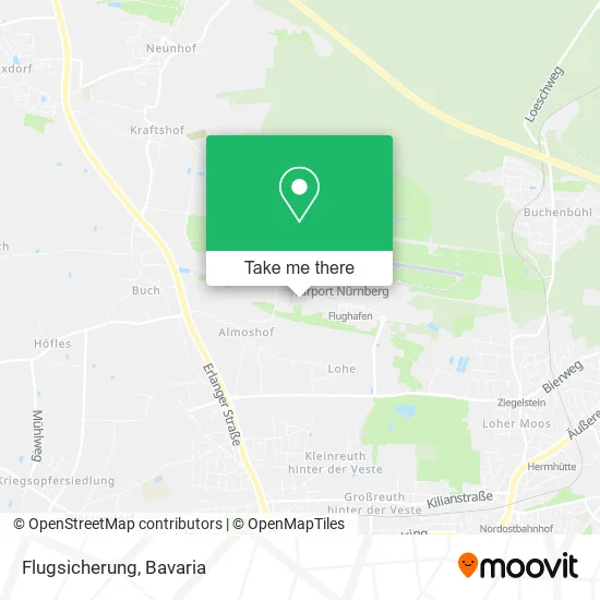 Карта Flugsicherung