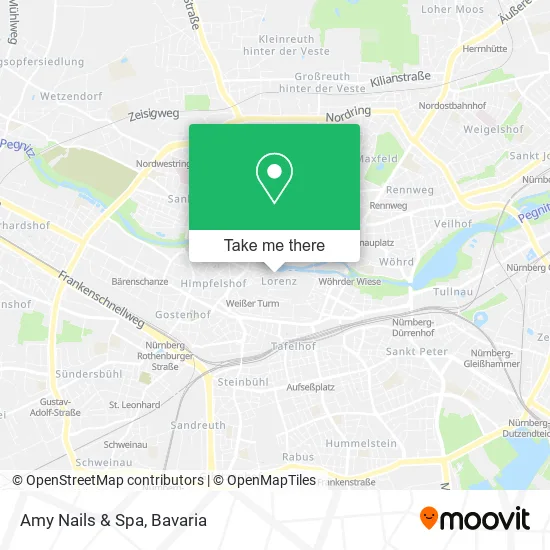 Карта Amy Nails & Spa