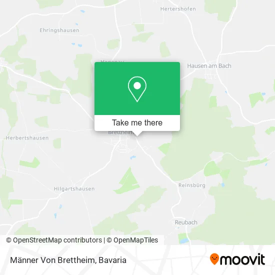 Карта Männer Von Brettheim