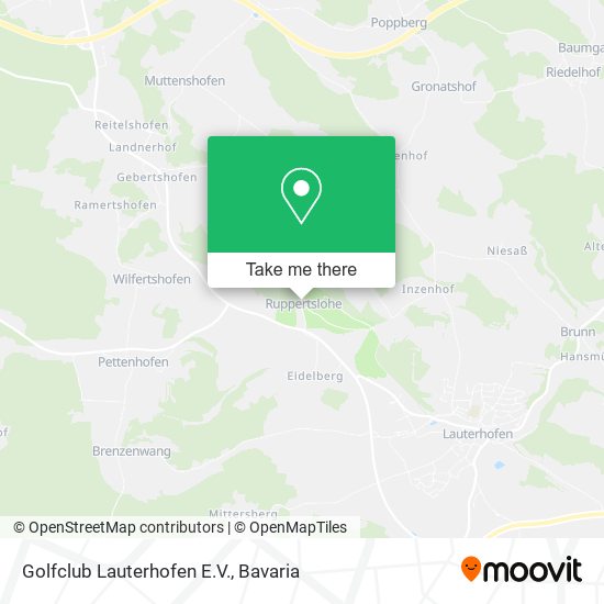 Golfclub Lauterhofen E.V. map