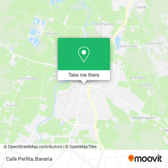 Карта Café Perlita