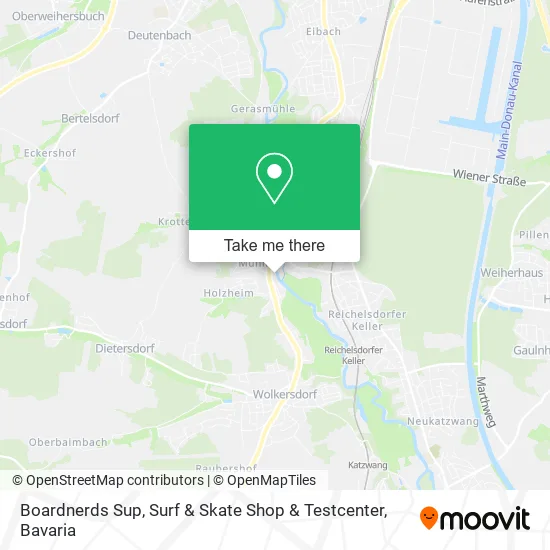 Карта Boardnerds Sup, Surf & Skate Shop & Testcenter