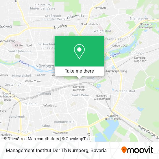 Management Institut Der Th Nürnberg map