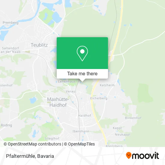 Карта Pfaltermühle