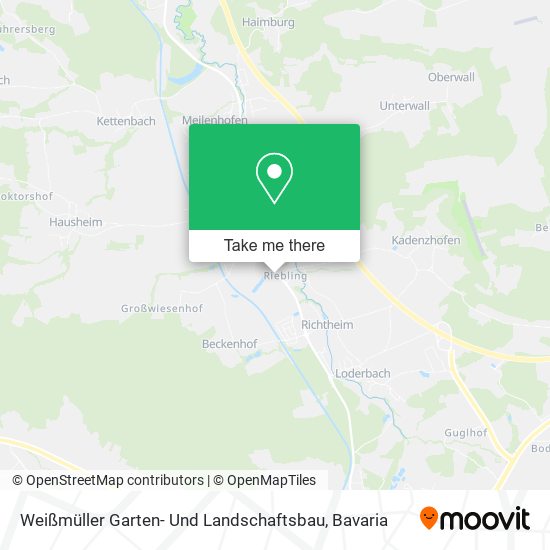 Weißmüller Garten- Und Landschaftsbau map