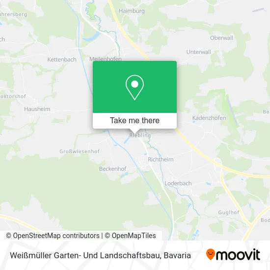 Карта Weißmüller Garten- Und Landschaftsbau