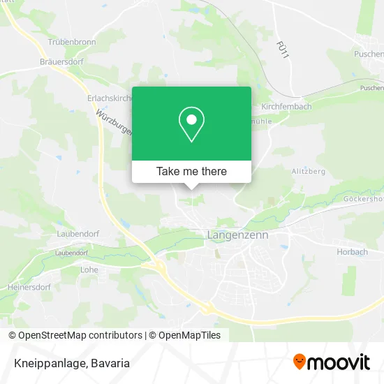 Карта Kneippanlage