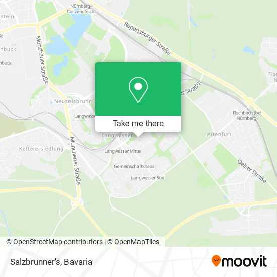 Карта Salzbrunner's