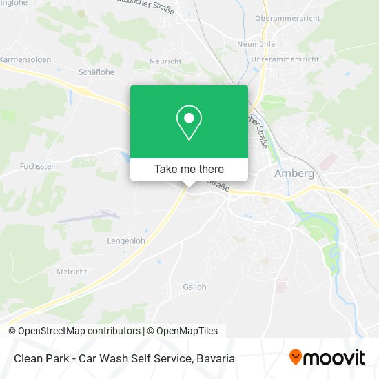 Clean Park - Car Wash Self Service map