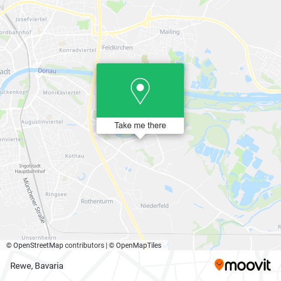 Карта Rewe