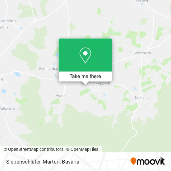 Карта Siebenschläfer-Marterl