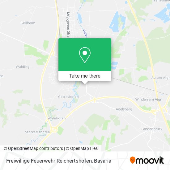 Freiwillige Feuerwehr Reichertshofen map