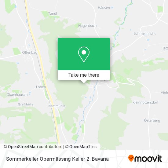 Sommerkeller Obermässing Keller 2 map