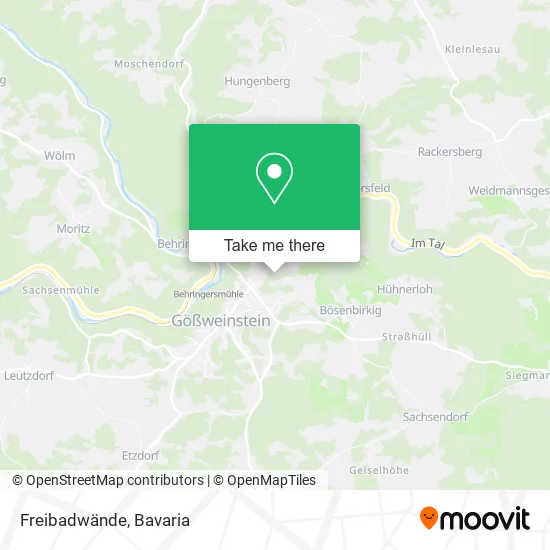Карта Freibadwände