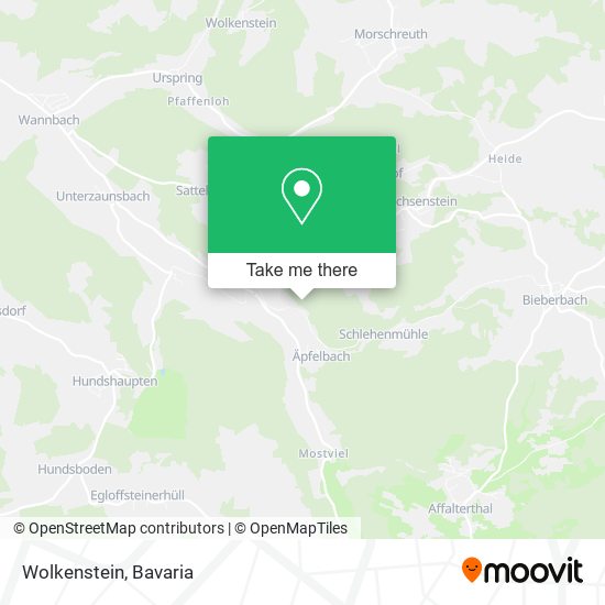 Карта Wolkenstein