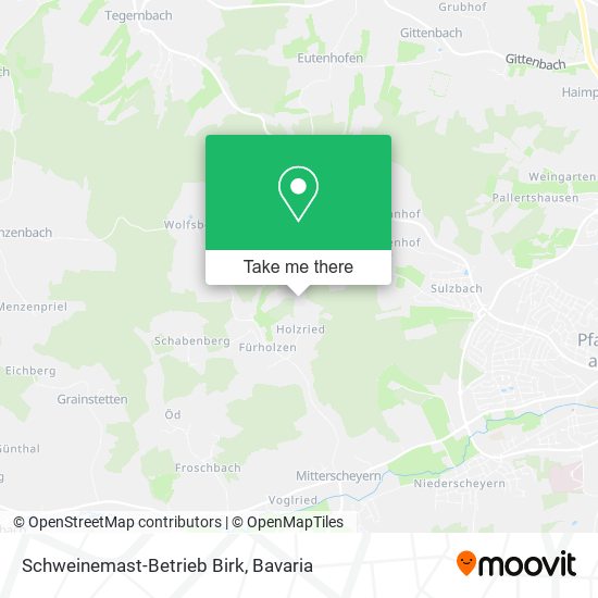 Schweinemast-Betrieb Birk map