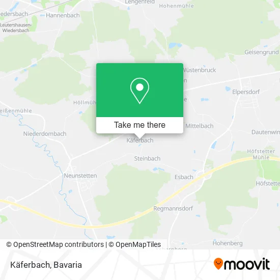 Карта Käferbach