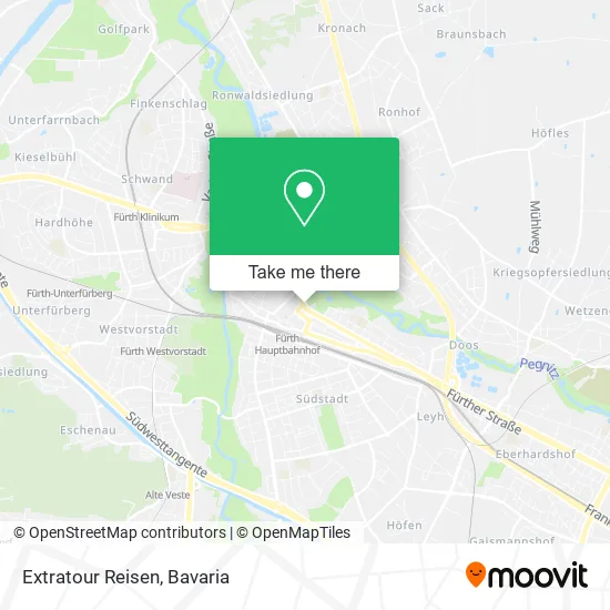 Карта Extratour Reisen