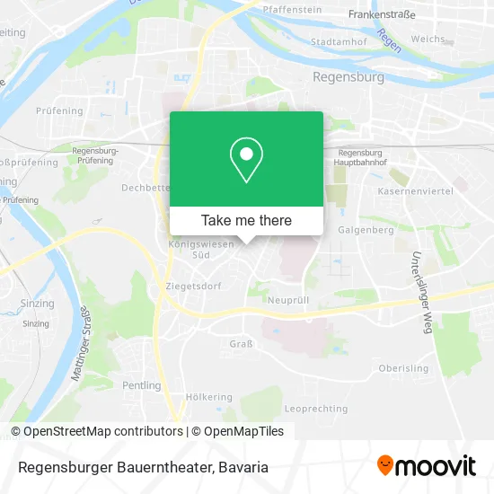 Карта Regensburger Bauerntheater