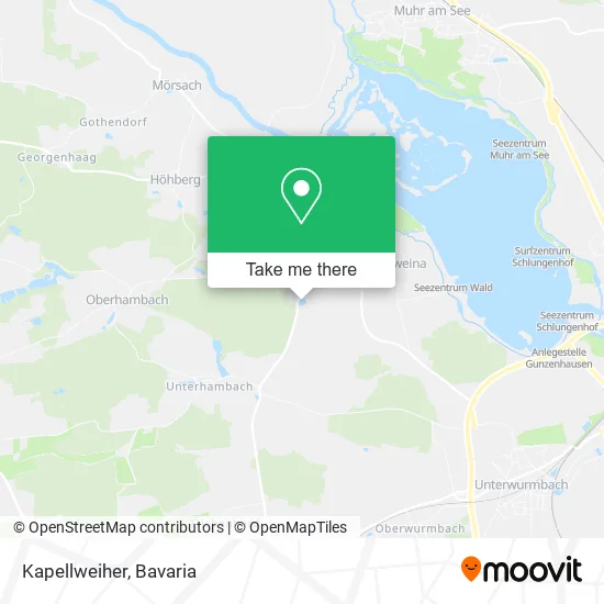 Карта Kapellweiher