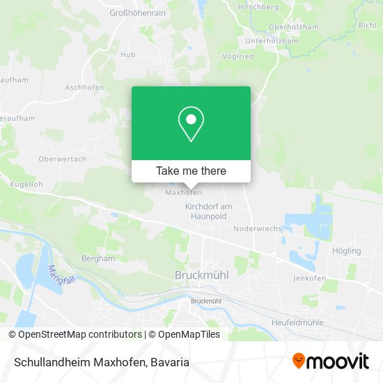 Schullandheim Maxhofen map