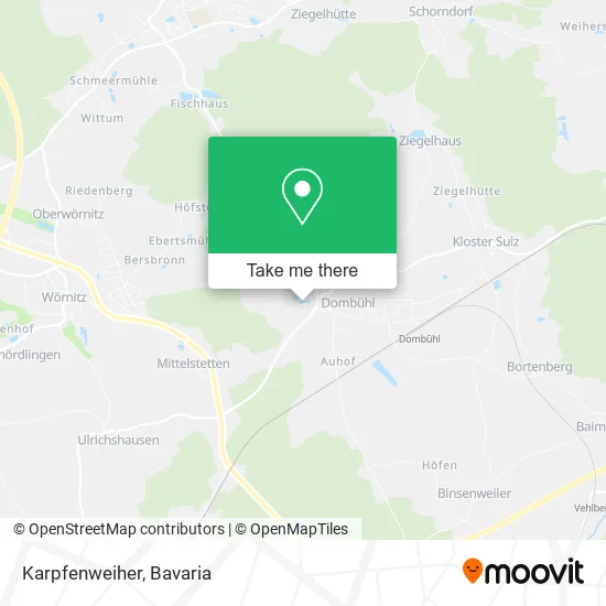 Карта Karpfenweiher