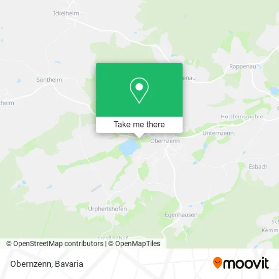 Карта Obernzenn