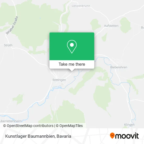Карта Kunstlager Baumannbien