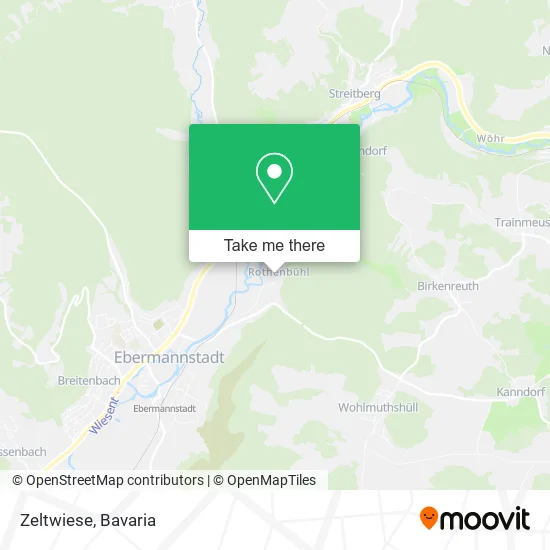 Карта Zeltwiese