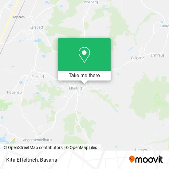 Карта Kita Effeltrich