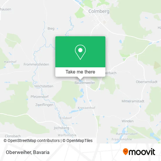 Карта Oberweiher