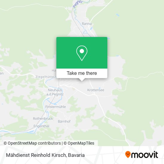 Mähdienst Reinhold Kirsch map