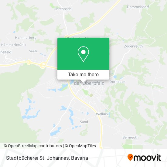 Stadtbücherei St. Johannes map