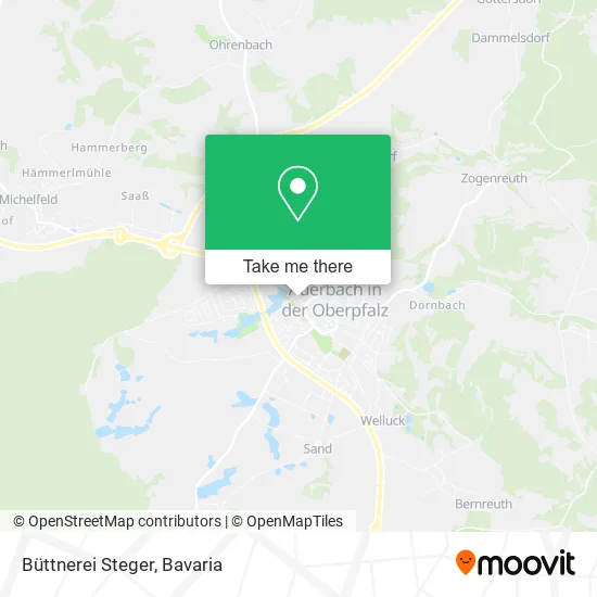 Карта Büttnerei Steger