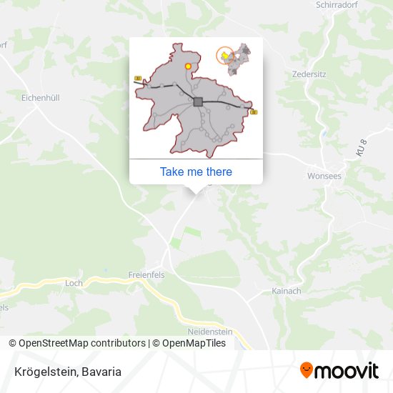 Карта Krögelstein