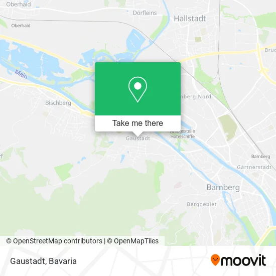 Карта Gaustadt
