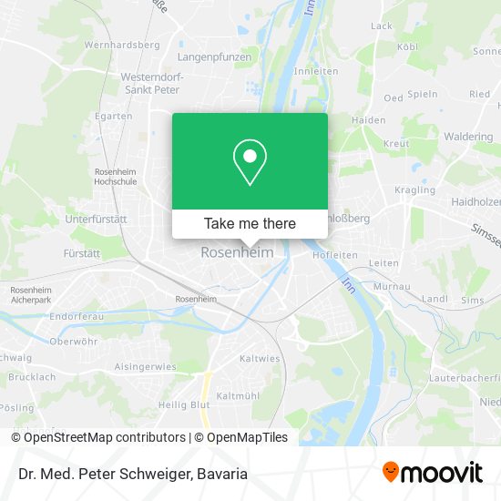 Dr. Med. Peter Schweiger map