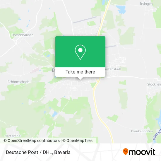 Карта Deutsche Post / DHL