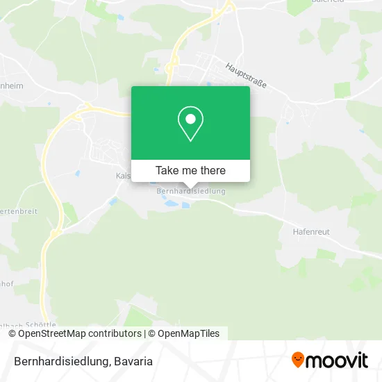 Карта Bernhardisiedlung