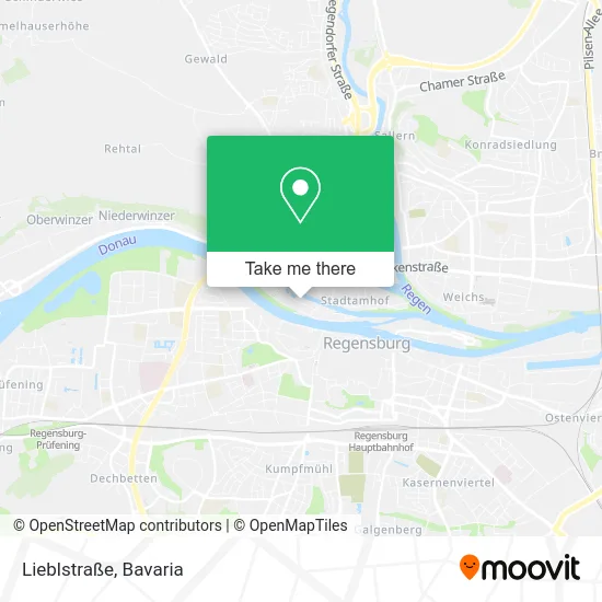 Карта Lieblstraße