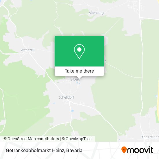 Карта Getränkeabholmarkt Heinz