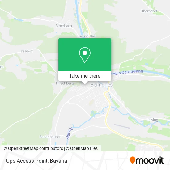 Карта Ups Access Point