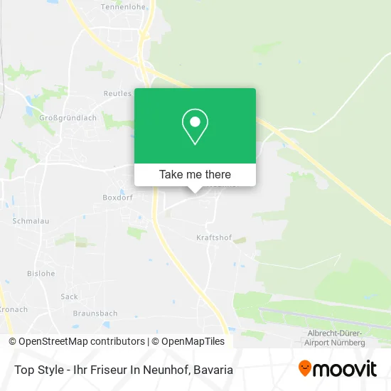 Карта Top Style - Ihr Friseur In Neunhof