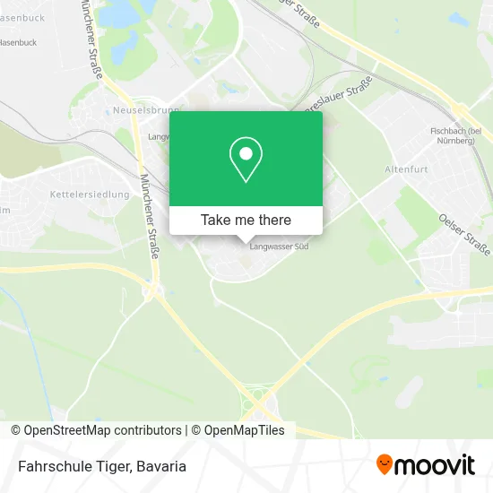 Fahrschule Tiger map